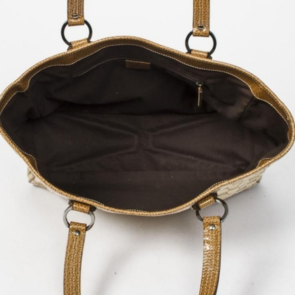 Gucci Tote CanvasMeasurements: 10.4"L x 7.6"W x 3. - Picture 3 of 8